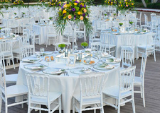 Kır düğün salonu sahne ve pist küçük